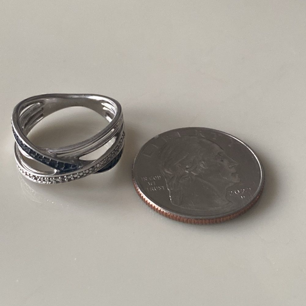 Sterling silver ring - Picture 3 of 5